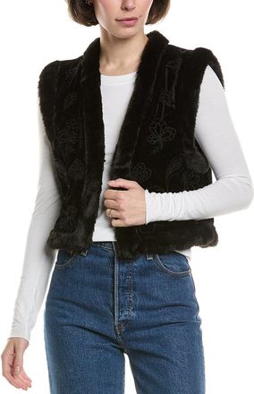 Johnny Was Rachella Silk-Blend Vest