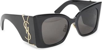 Saint Laurent Zwarte zonnebril voor vrouwen - Dames - Zonnebrillen - Zwart - ONE Size - Accessoires