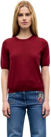 Gerard Darel Reine Roll Neck Merino Wool Sweater in Lipstick Red at Nordstrom, Size X-Large/xx-Large