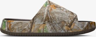 Nike Mens Calm Realtree Camo Slides In Baroque Brown