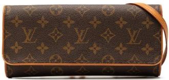 Louis Vuitton Pre-owned Pochette Twin GM - Dames - Vintage Clutch - Bruin - ONE Size - Vintage