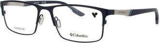 Columbia Mens Blue Rectangular Eyeglass Frames C3031-N