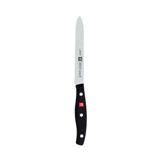 Zwilling TWIN Signature 5-Inch Utility Knife, Serrated Edge