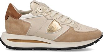 Philippe Model Trpx Haute Running - Dames - Sneakers - Beige - 35 EU - Leer - Schoenen