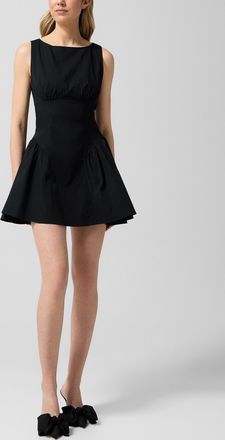 Staud Womens Gwen poplin mini-dress
