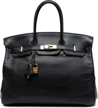 Herm&egrave;s Pre-owned Hermes Swift Birkin Retourne 35 P94B4EZI6SQ5CZPK