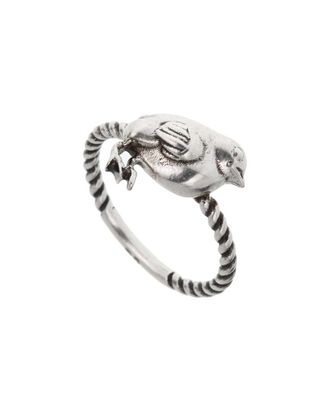 Gucci Silver Chick Band Ring