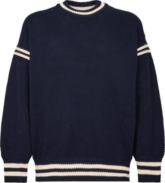 Golden Goose Journey Reynard Waffle Knit Cotton Sweater