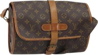 Louis Vuitton Pre-owned Vintage Cross Body Bag - Dames - Vintage Schoudertas - Bruin - ONE Size - Vintage