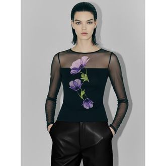 AS by DF Christa Top in Black at Nordstrom, Size Xx-Large