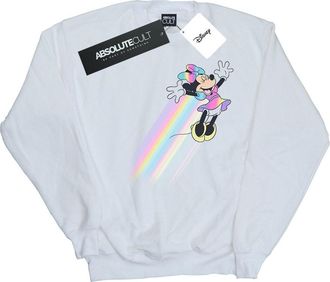 Disney Dames/Dames Minnie Mouse Whoosh Sweatshirt (Wit)