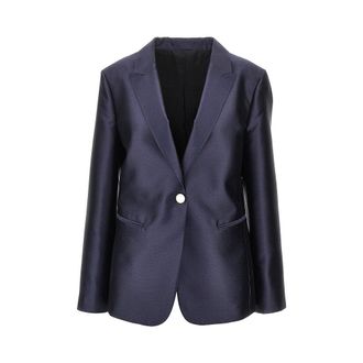 Alberta Ferretti Single-breasted tailored jacket Woman 44