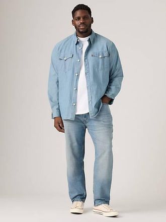 Levi's 502 Taper Jeans (Big & Tall) - Mens - 40X34 - Blue