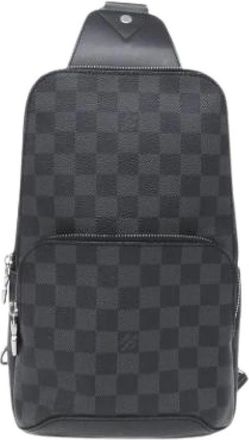 Louis Vuitton Pre-owned Cross Body Bags, male, Gray, Size: ONE SIZE Pre-owned Vintage Shoulder Bag