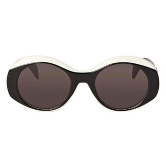 Palm Angels PERI027SDOYLE0107 Round Full Rim Sunglasses - White
