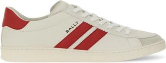 Bally Tyger Sneaker - Heren - Sneakers - Wit - 40 EU - Leer - Schoenen