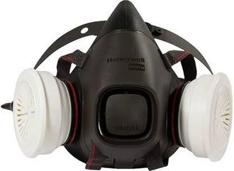 North North Hm500 Mascarilla Respiratoria Gris Medio Rostro
