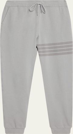Thom Browne Mens 4-Bar Cotton Sweatpants