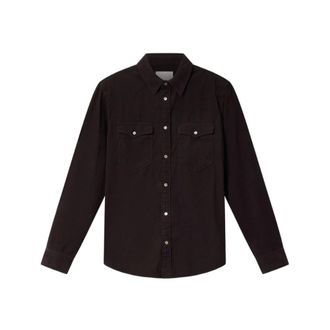 Isabel Marant Heren, Overhemden, Bruin, Maat: XL Katoen