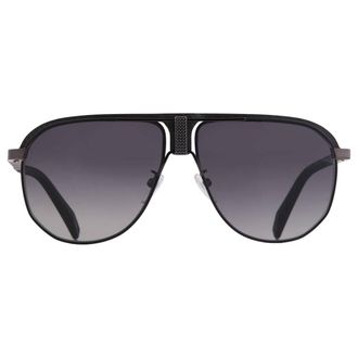 Chopard Grey Gradient Pilot Mens Sunglasses SCHF82 K56P 62