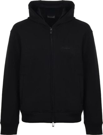 Emporio Armani Hombre, Sudaderas, Negro, Talla: XL