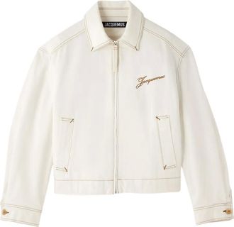 Jacquemus Giacca con cappuccio - Bianco