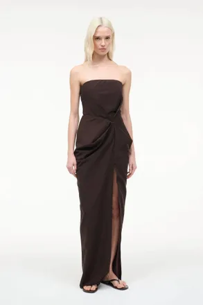 Staud Kara Dress In Earth
