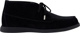 Dior Suede Chukka Boot voor heren - Heren - Veterlaarzen - Zwart - 42 EU - Schoenen