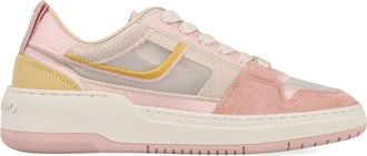 Ferragamo Sneakers met mesh vlak - Roze