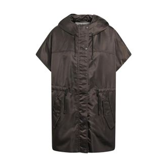 Max Mara Imbottito Smanicato - Dames - Jassen - Bruin - Maat: XS
