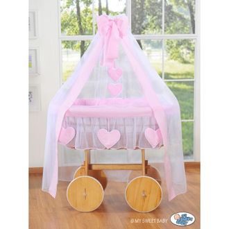 OEM Mois&eacute;s Con Dosel Deluxe - Amelie Pink