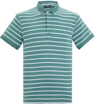 Regatta Tiver Striped Polo Shirt in Arctic And White at Nordstrom, Size Xx-Large