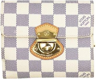 Louis Vuitton Pre-owned Portefeuille Joy Damier Azur Wallet - - Pre-owned - Donna - Beige - ONE SIZE