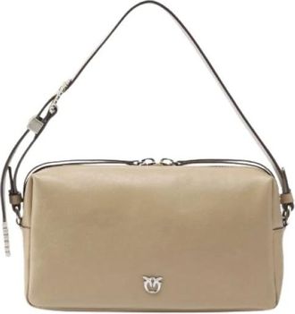 Pinko Pinko, Dames, Tassen, Beige, Maat: ONE Size