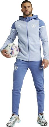 Puma Casual herenbroeken van Manchester City FC (trainingspak) (Diep duiken)