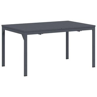 Berkfield Home Extension Tables 2 pcs Anthracite 210x90x73 cm Steel in Grey | Size: 210 x 90 x 73 cm