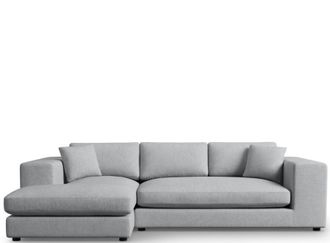 CXL by Christian Lacroix Designer Ecksofa Tendance mit Eckteil links - Strukturstoff