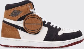 Nike Sneakers Air Jordan 1 Retro High OG in pelle bicolore con punta traforata