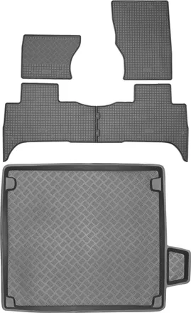 OEM Juego De Alfombrillas De Goma Para Range Rover Sport Suv De 2013 + Alfombrilla Para El Maletero