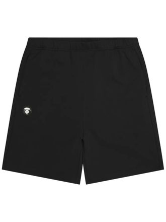 Aape By A Bathing Ape Bermuda con logo - Nero
