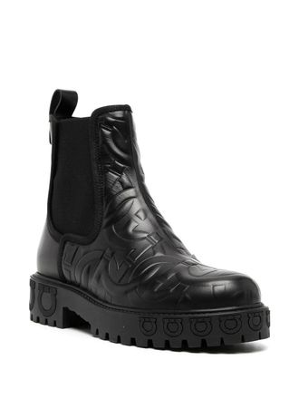 Ferragamo Varsi Ankle Boot - Black