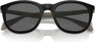 Emporio Armani 4211 Sole Rounded Square Grey Propionate Eyewear
