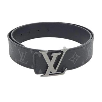 Louis Vuitton Pre-owned Belts, male, Black, Size: ONE SIZE Pre-owned Vintage Canvas Belt