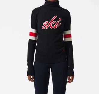 Perfect Moment Neve Wool Sweater In Black