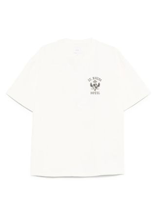 Rhude eagle-print T-shirt - Neutrals