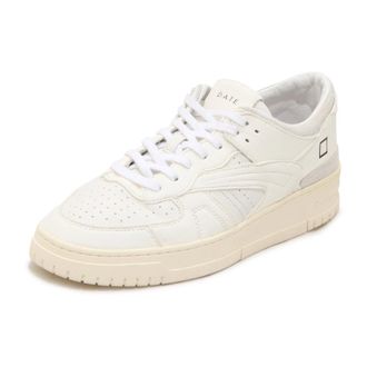 D.A.T.E. Sneakers, male, White, Size: 9 US Torneo NZ