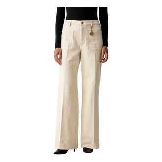 Michael Kors Violette Jeans - Trousers - Mujer - Beige - L