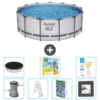Bestway Piscina Bestway Steel Pro Max Redonda - 427x84 Cm - 8-piezas S607