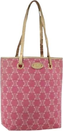 Celine Pre-owned Tote Bags, female, Pink, Size: ONE SIZE Pre-owned Vintage Tote Bag