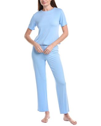 Natori Feather Essentials Crewneck Pj Set